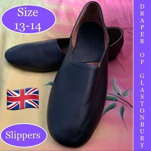draper leather slippers